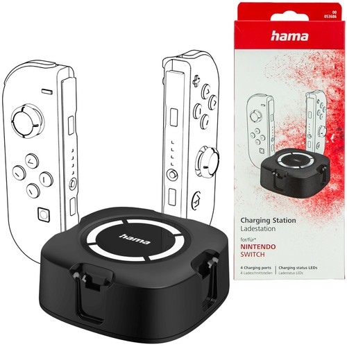 Hama 4in1 usb ladestation - 4in1,