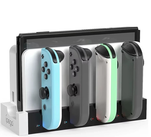 4in1 joy con ladestation für - joy-con,