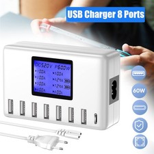 60W 8 Ports USB Ladestation
