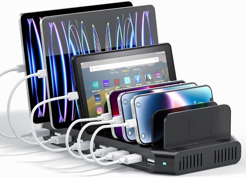 Alxum 60w usb ladestation 10 - ladestation,,